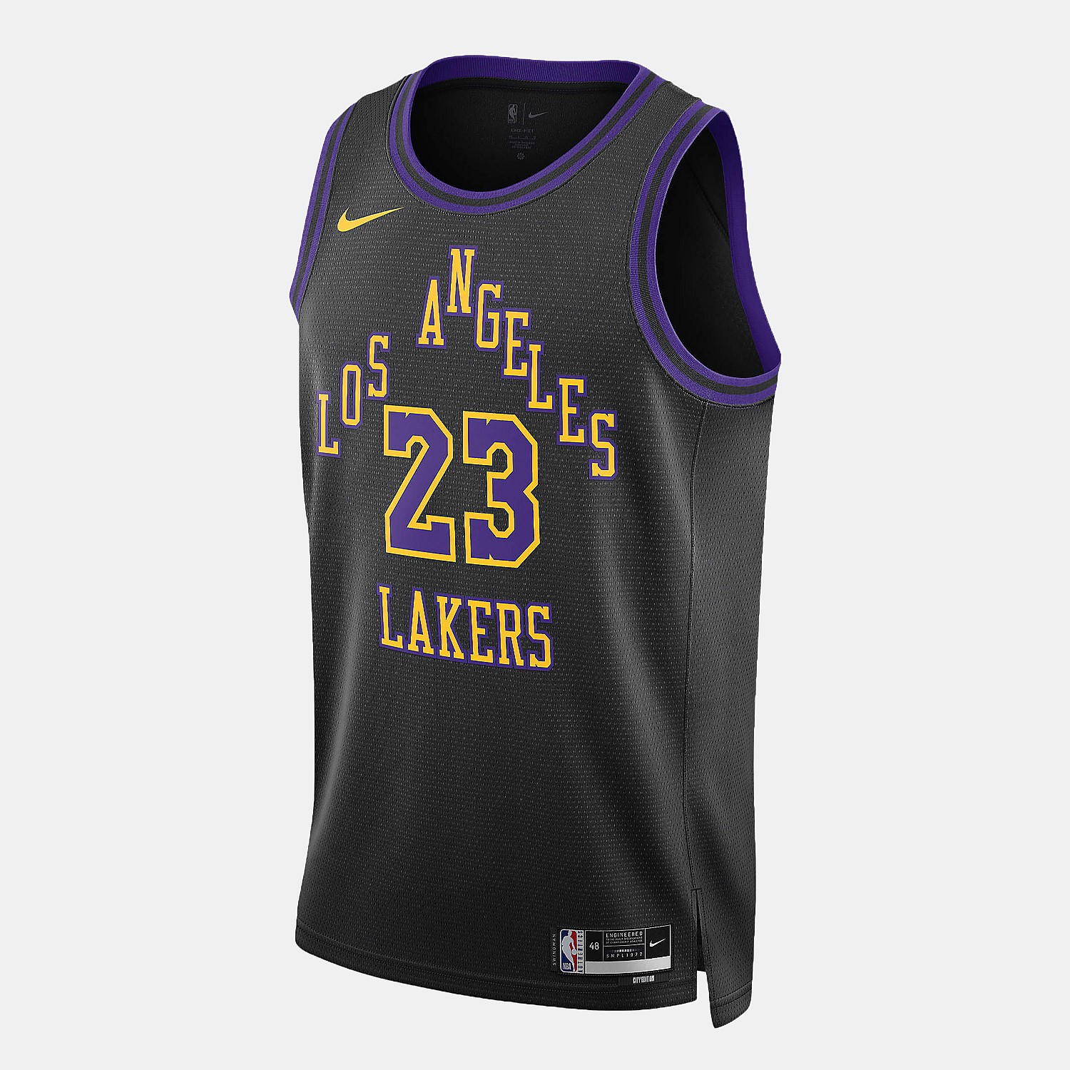 Lebron James Los Angeles Lakers City Edition Swingman Jersey | NBA ...