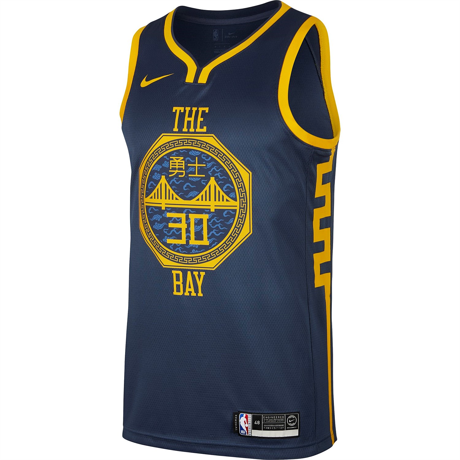 the bay gsw jersey