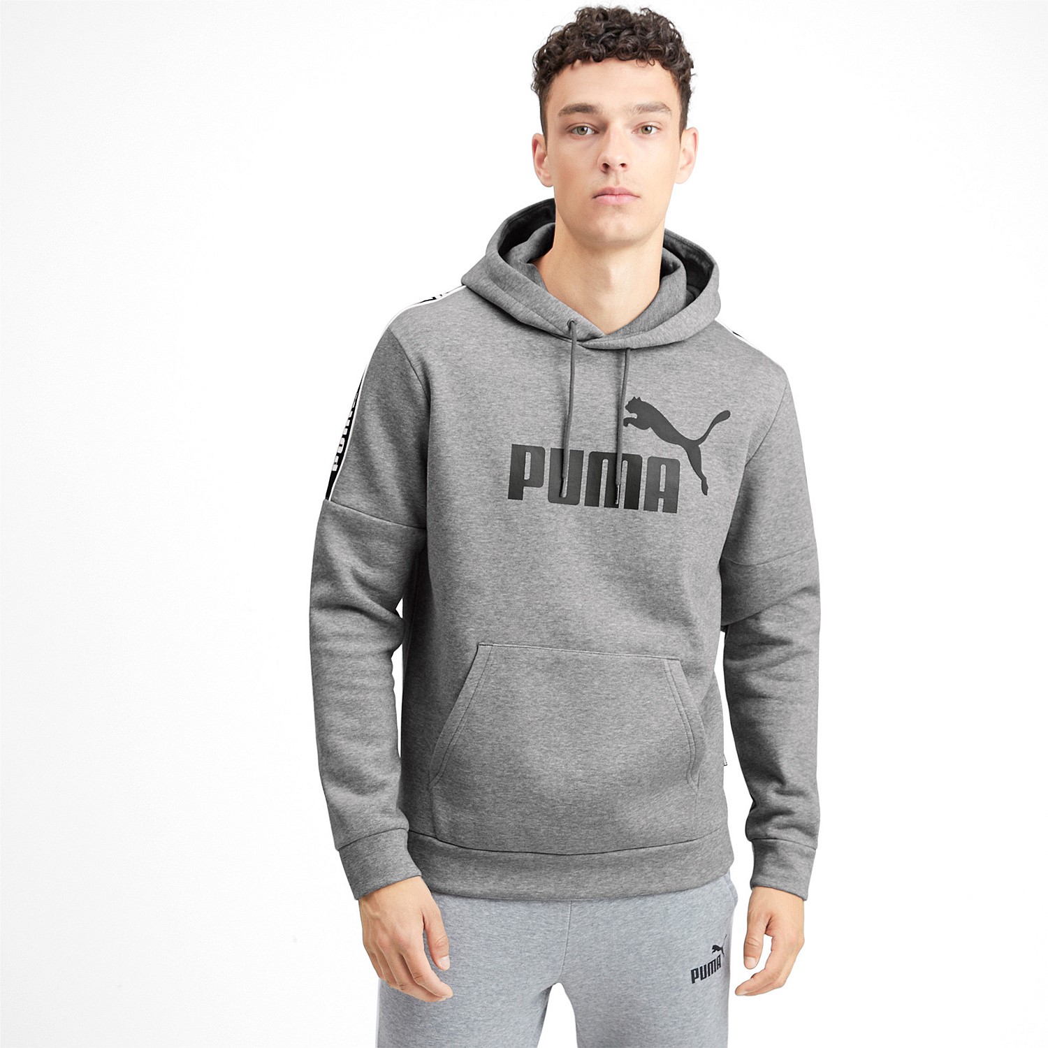 puma training hoodie mens
