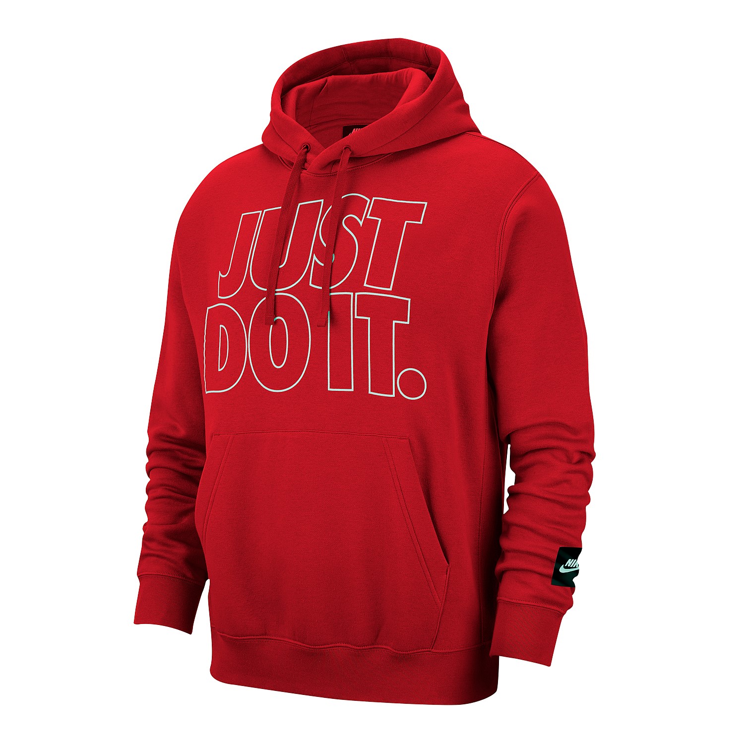 nike just do it hoodie red 