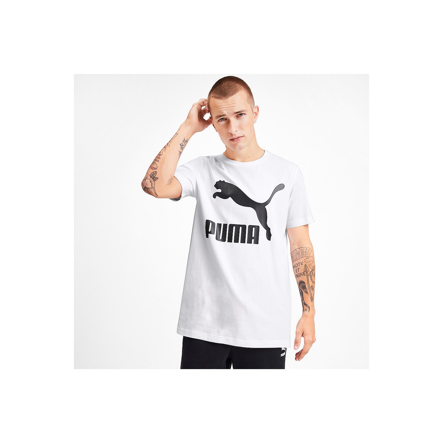 puma classic logo t shirt