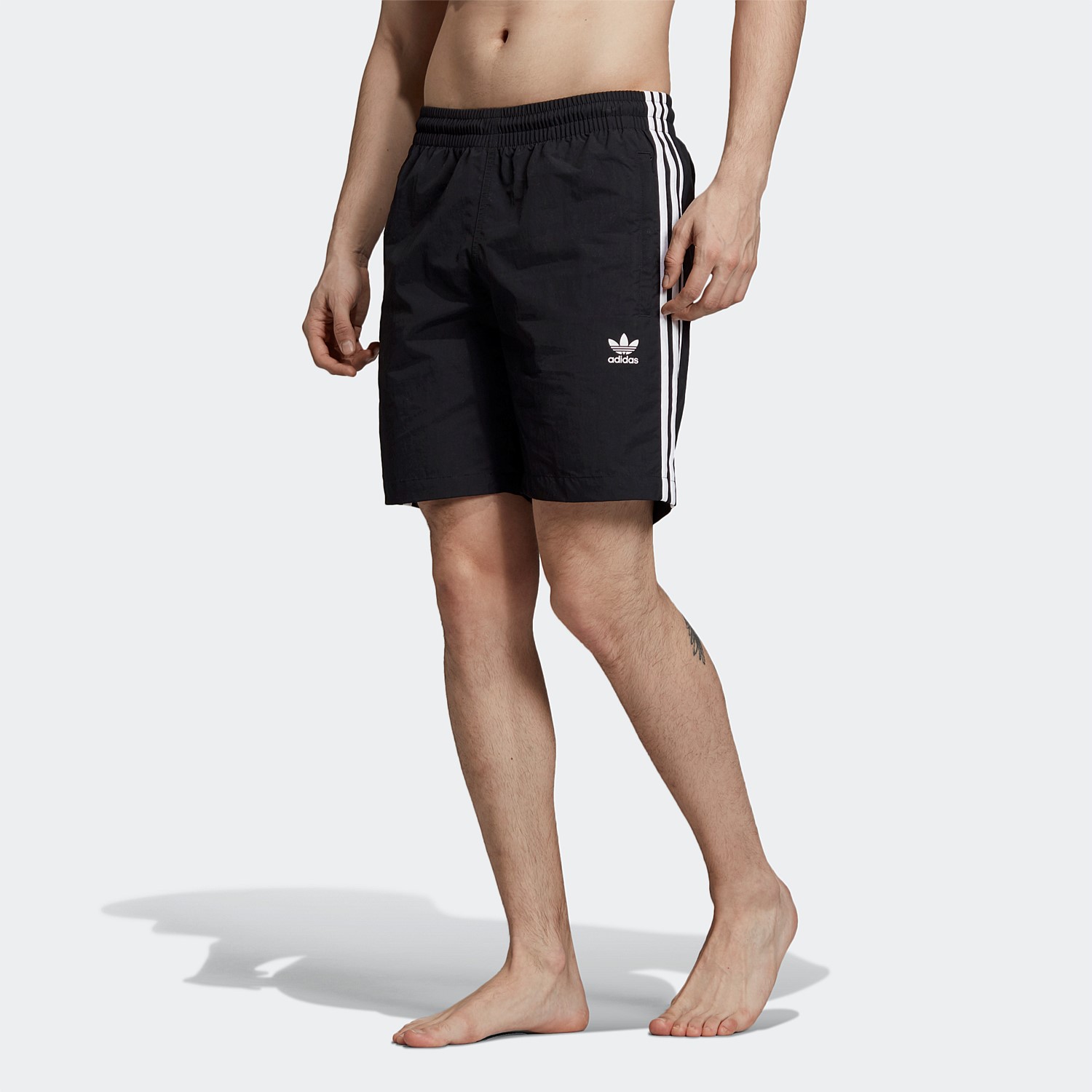 adidas long swim shorts