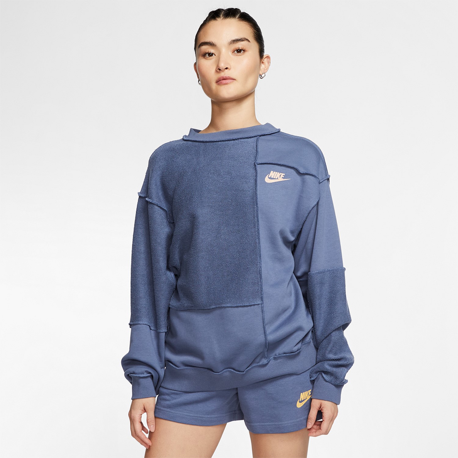 nike sportswear icon clash fleece sweatshirt