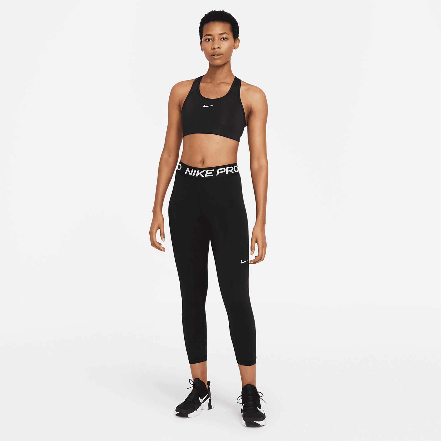 Nike Pro Training capri legging in black