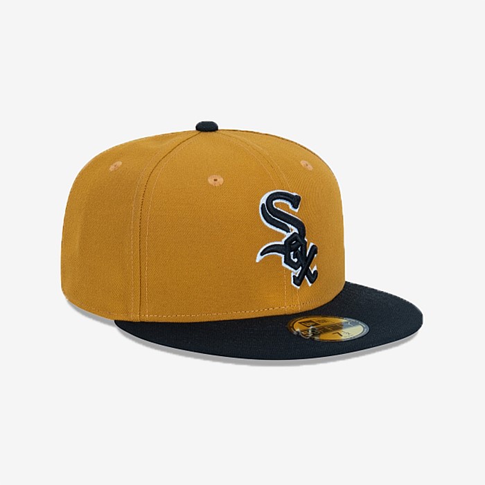 5950 Chicago White Sox Vintage Gold Cap 