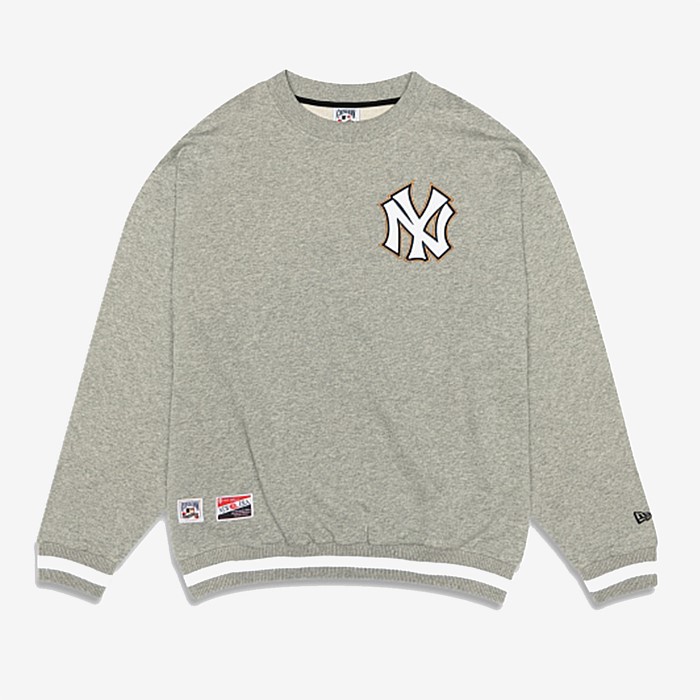 New York Yankees Grey Archive Americana Sweatshirt
