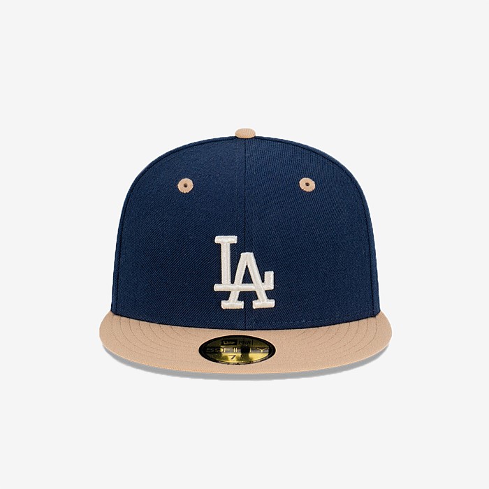 5950 Los Angeles Dodgers Ocean Khaki Cap