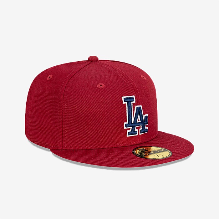 5950 Los Angeles Dodgers Bordeaux Blue Cap