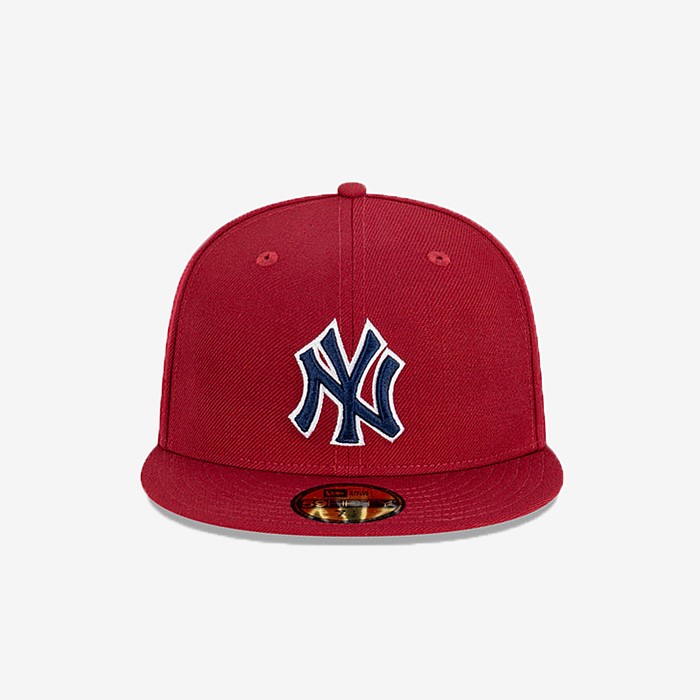 5950 New York Yankees Bordeaux Blue Cap