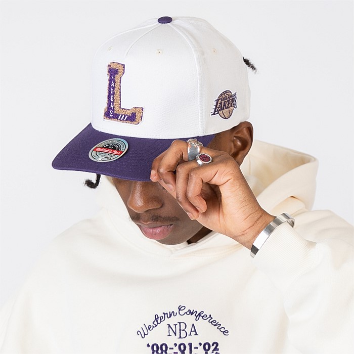 Los Angeles Lakers Letterman Cap