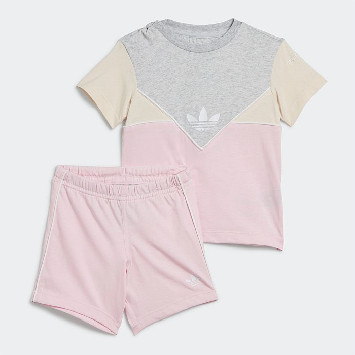 Trefoil Shorts Tee Set Infants