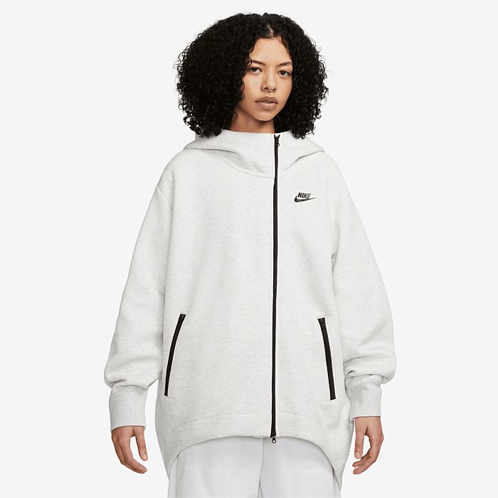 Nike Sportswear Tech Fleece Oversized Full-Zip Hoodie | Hoodies & Crews ...