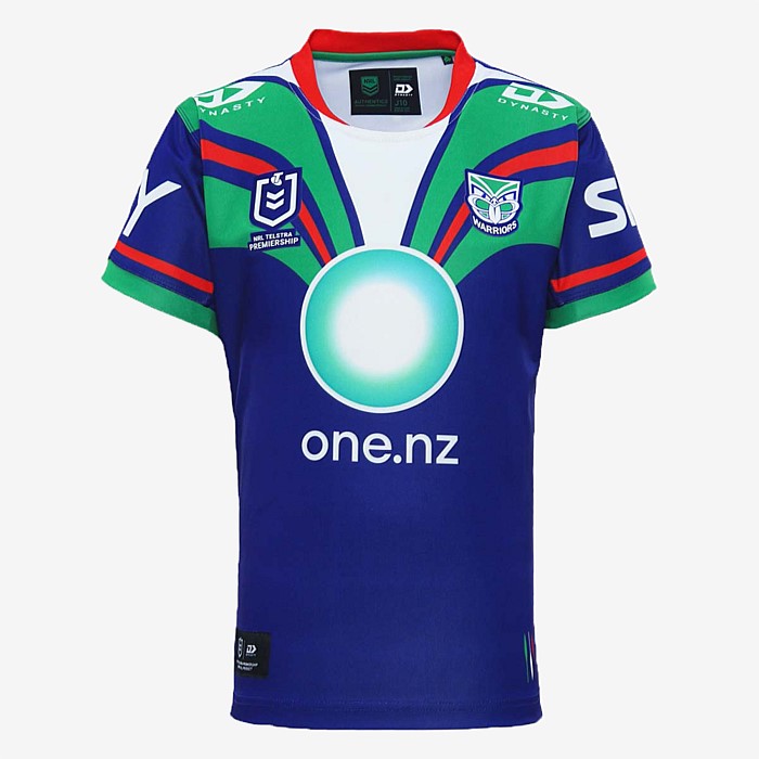 2024 New Zealand Warriors Replica Home Jersey Youth