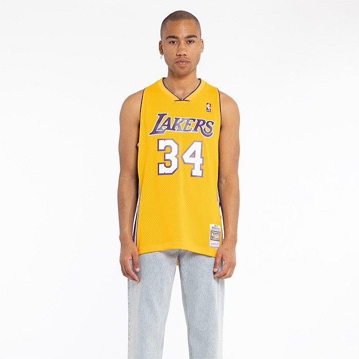 Los Angeles Lakers Shaquille O’Neal 99-00 Home Swingman Jersey