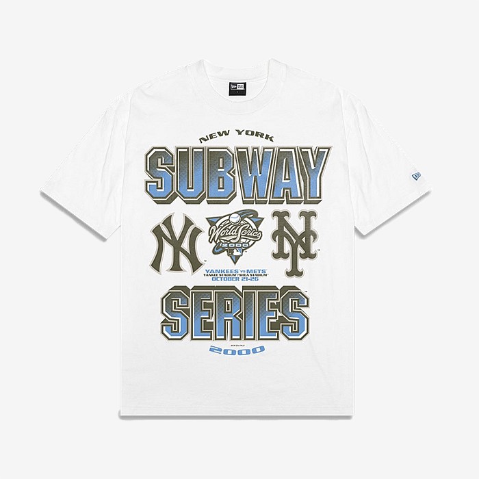New York Yankees & New York Mets Oversized Tee