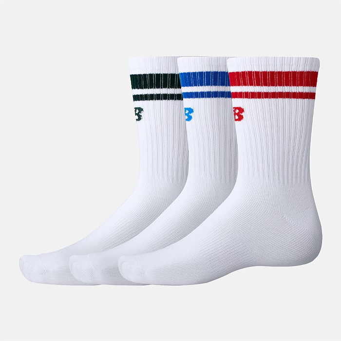Sport Essentials Stripe Midcalf Socks 3 Pack