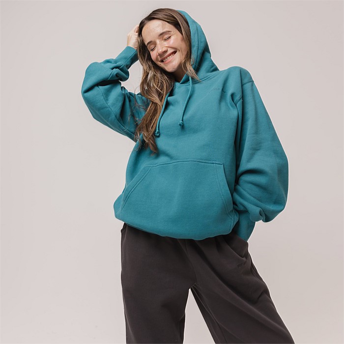 Classic Hood Washed Teal Unisex