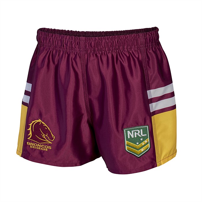 NRL Broncos Supporter Shorts