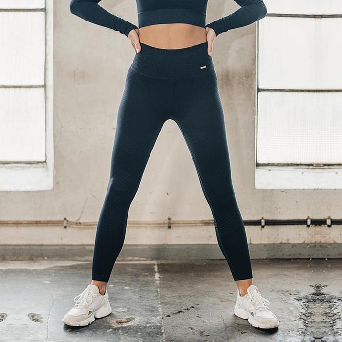 Navy Elevate Seamless Tights