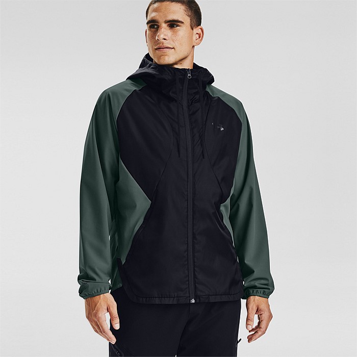 Stretch Woven Hooded Jacket