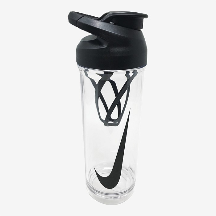 TR Hypercharge Shaker Bottle Clear/Black 24oz