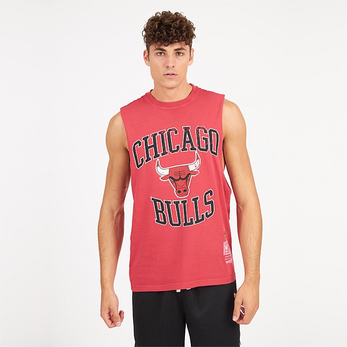 Chicago Bulls Vintage Crest Logo Muscle Tank Unisex