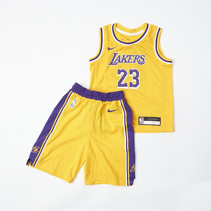 LeBron James Los Angeles Lakers Replica Box Set Kids