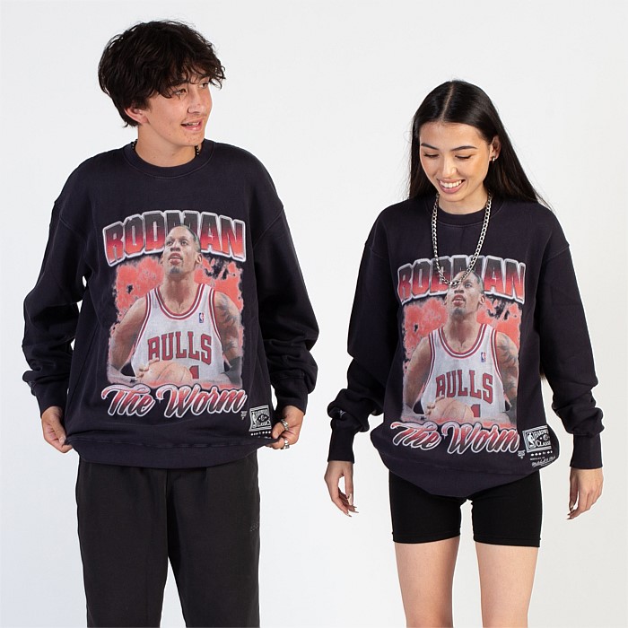 Chicago Bulls Vintage Hall of Fame Crew Sweatshirt Unisex