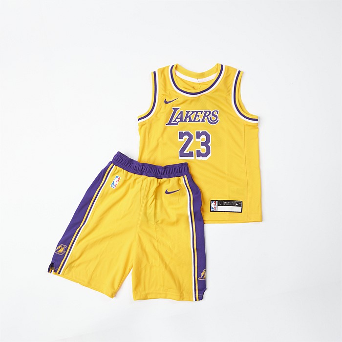 LeBron James Los Angeles Lakers Replica Box Set Infants