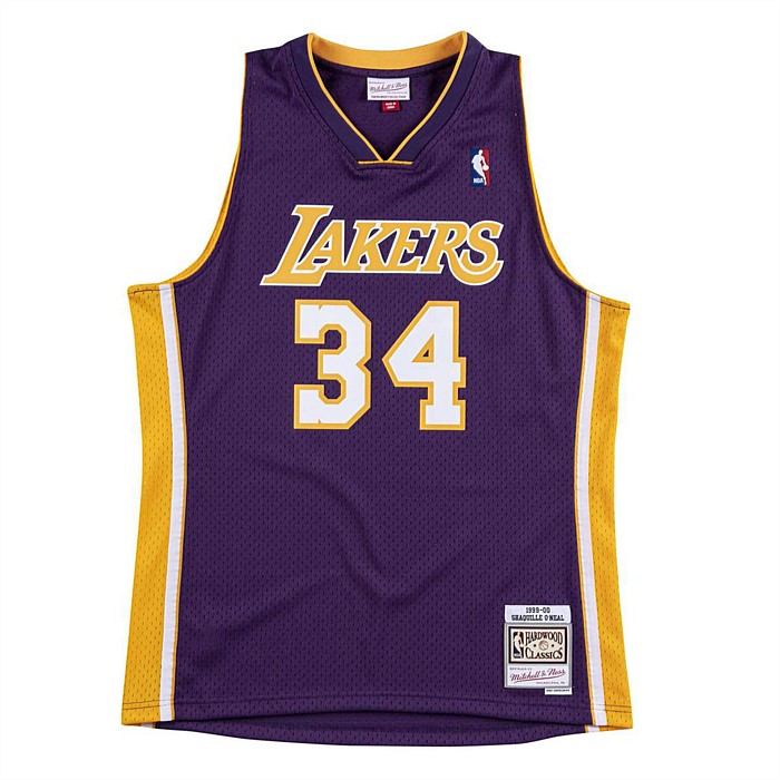 Shaquille O'Neal Los Angeles Lakers Road 99-00 Swingman Jersey