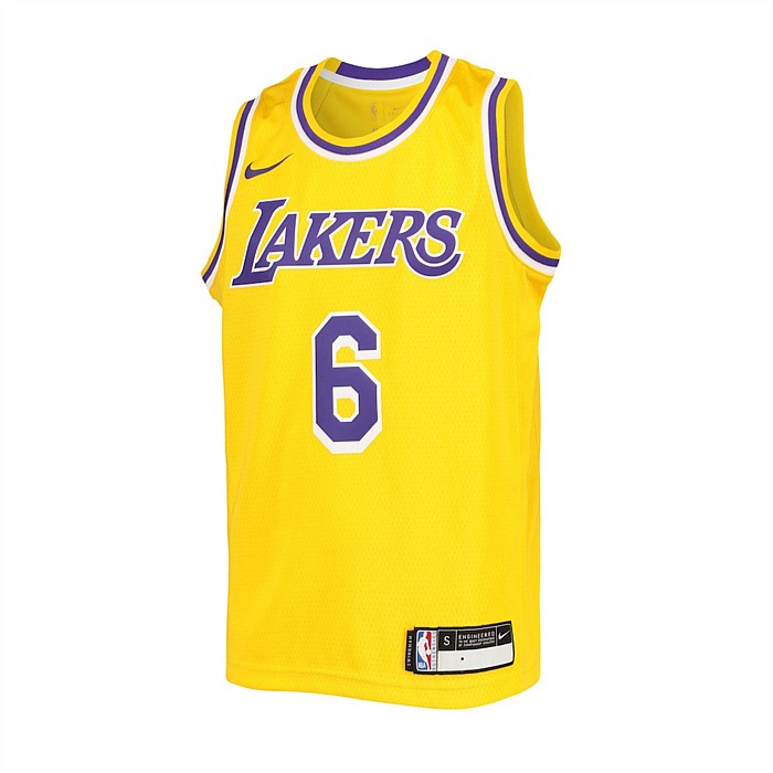 LeBron James Los Angeles Lakers Swingman Jersey Kids