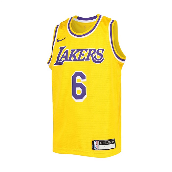 LeBron James Los Angeles Lakers Swingman Jersey Youth