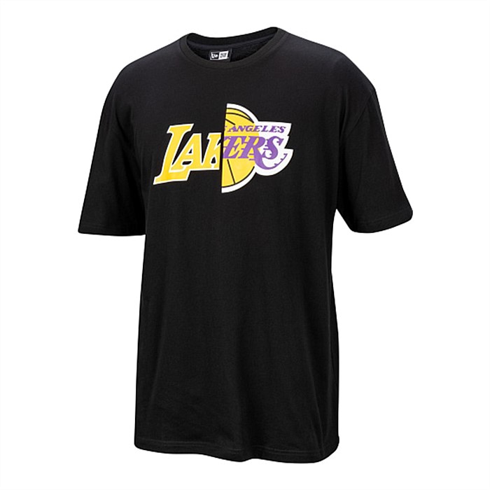 Los Angeles Lakers Split Logo Oversized Tee