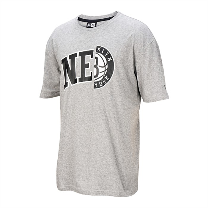 Brooklyn Nets Split Logo Oversized Tee