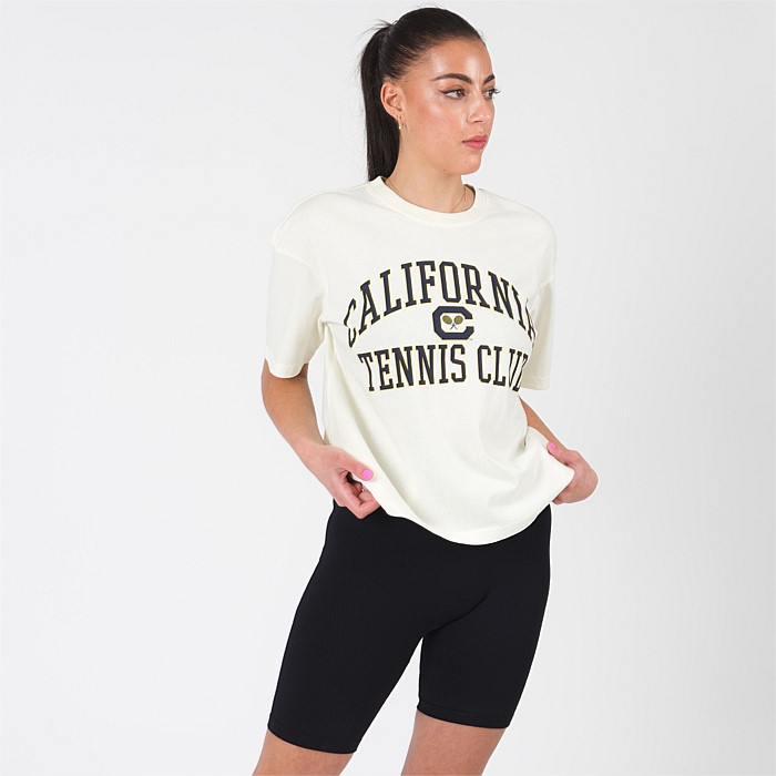 Berkeley Tennis Club Short Sleeve Crop Tee Womens