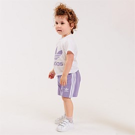 Trefoil Shorts Tee Set Infants