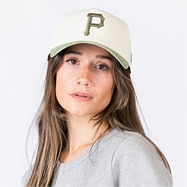 940 A-Frame Pittsburgh Pirates Olive Cord Snapback