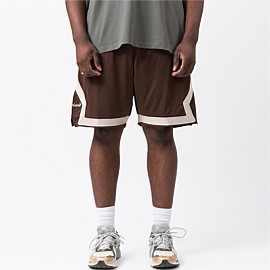 Game Day Shorts in Brown