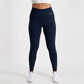 Navy Luxe Seamless Tights