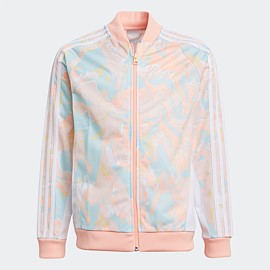Marble Print SST Jacket Youth