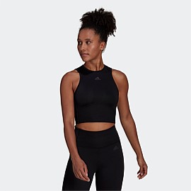 Hyperglam Cropped Ribbed Training Top