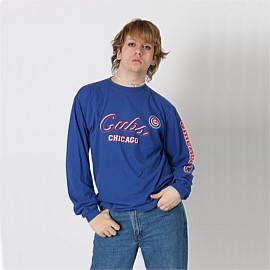 Vintage Chicago Cubs MLB Long Sleeve Tee