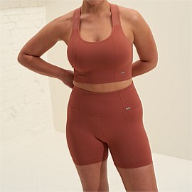 Rouge Luxe Seamless Midi Shorts